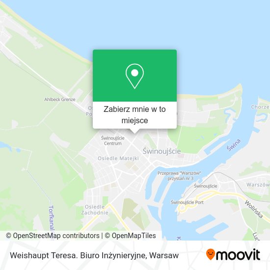 Mapa Weishaupt Teresa. Biuro Inżynieryjne