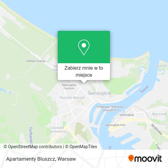 Mapa Apartamenty Bluszcz