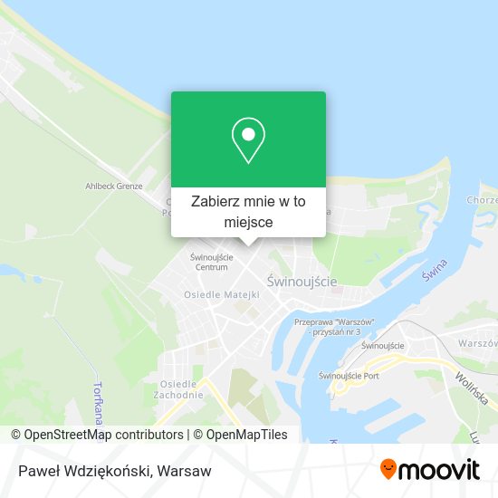 Mapa Paweł Wdziękoński