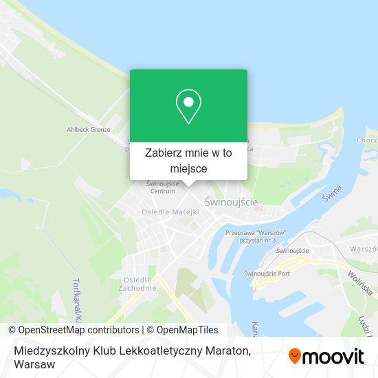 Mapa Miedzyszkolny Klub Lekkoatletyczny Maraton