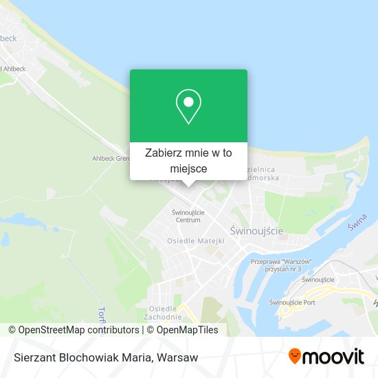 Mapa Sierzant Blochowiak Maria