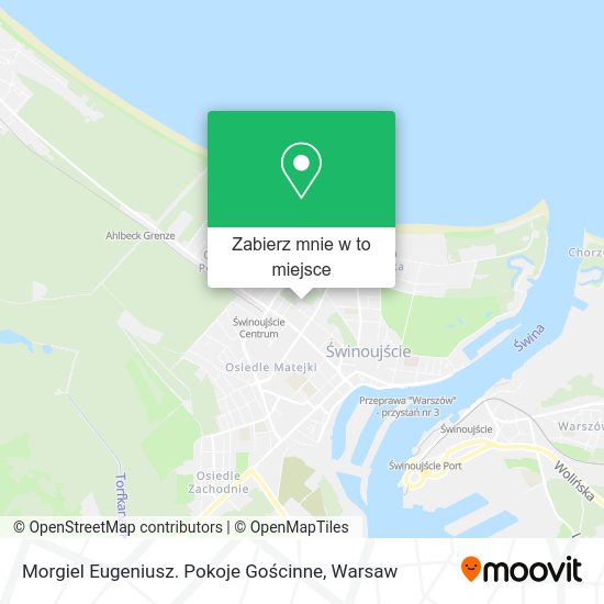 Mapa Morgiel Eugeniusz. Pokoje Gościnne