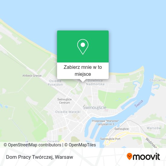 Mapa Dom Pracy Twórczej