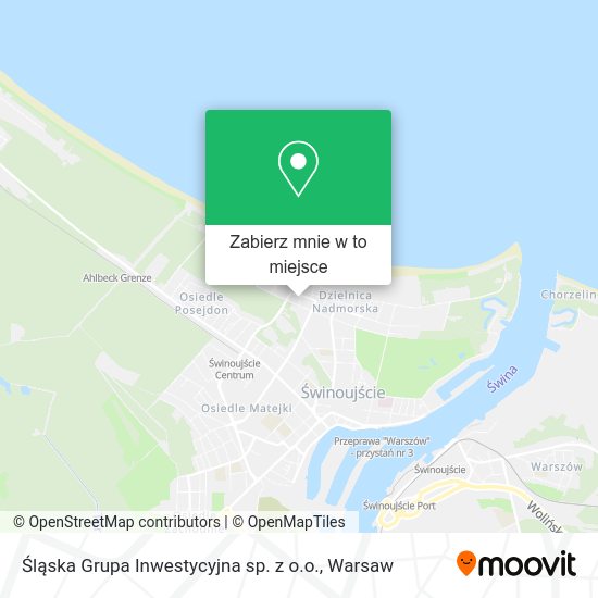 Mapa Śląska Grupa Inwestycyjna sp. z o.o.