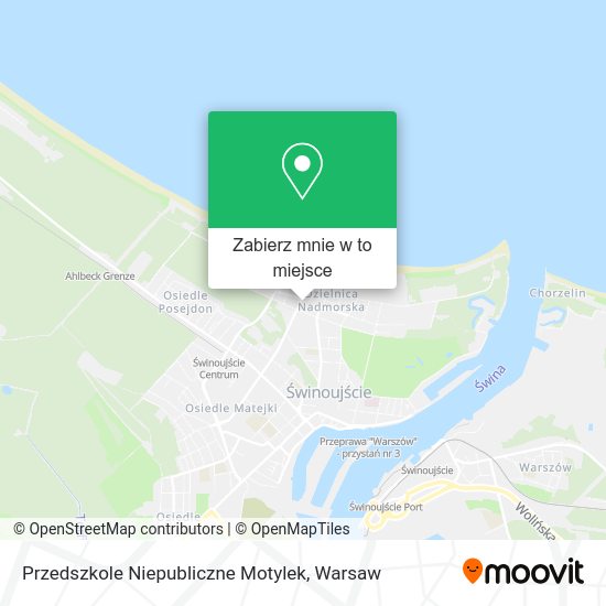 Mapa Przedszkole Niepubliczne Motylek