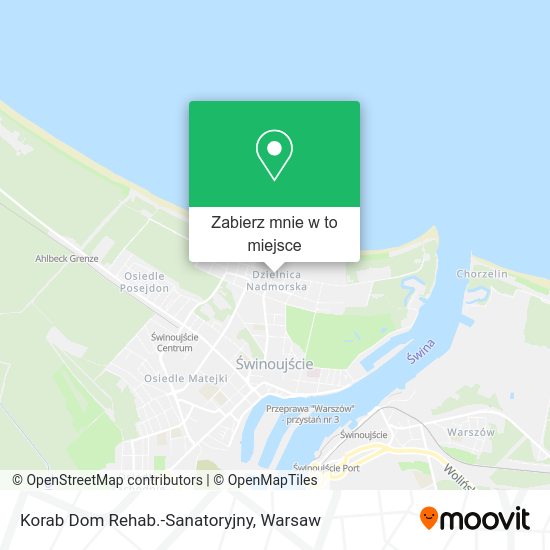 Mapa Korab Dom Rehab.-Sanatoryjny