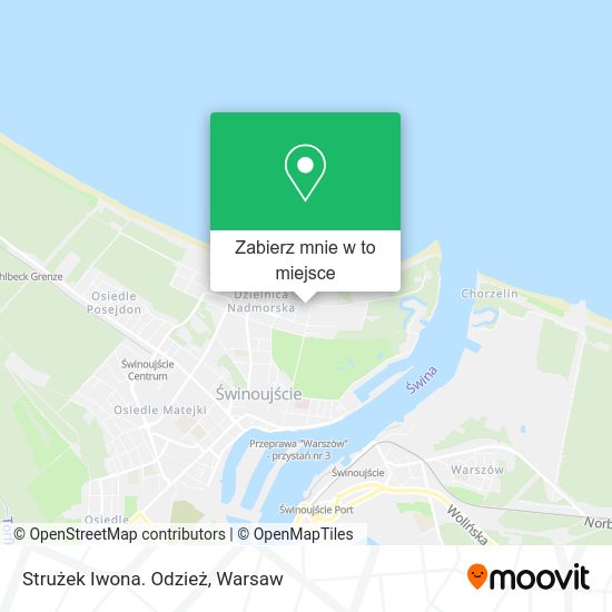 Mapa Strużek Iwona. Odzież