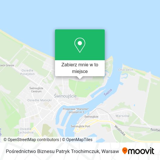 Mapa Pośrednictwo Biznesu Patryk Trochimczuk