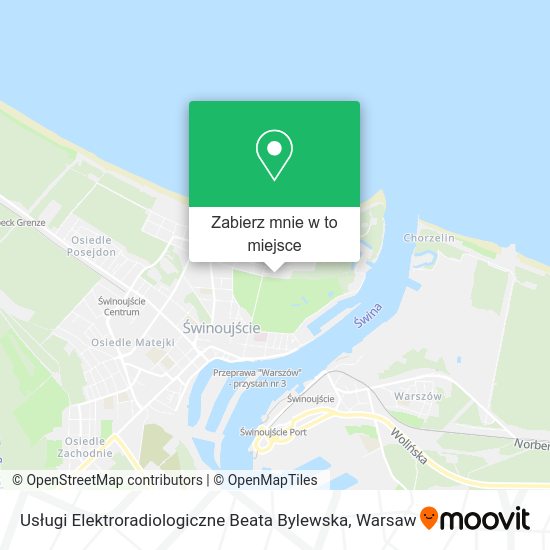 Mapa Usługi Elektroradiologiczne Beata Bylewska