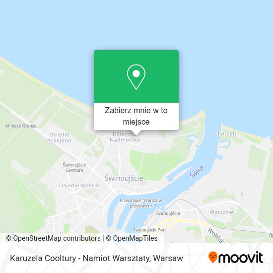 Mapa Karuzela Cooltury - Namiot Warsztaty