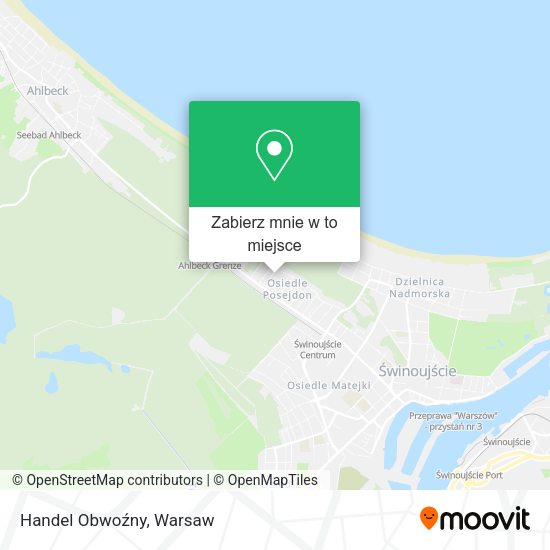 Mapa Handel Obwoźny