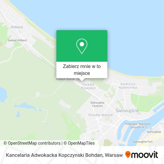 Mapa Kancelaria Adwokacka Kopczynski Bohdan