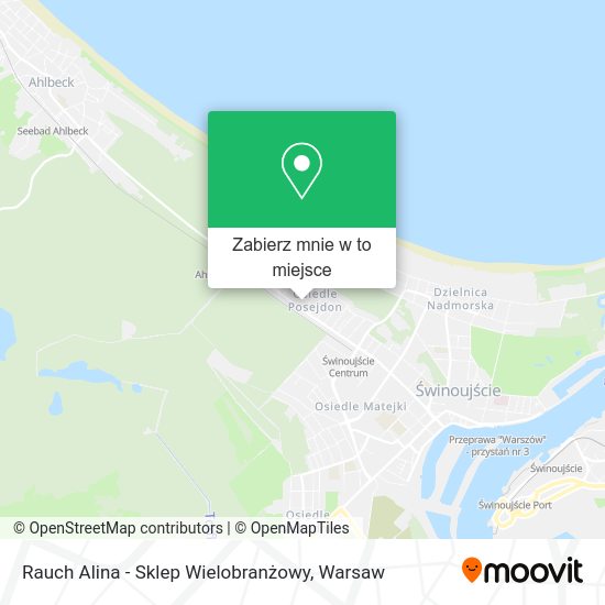 Mapa Rauch Alina - Sklep Wielobranżowy