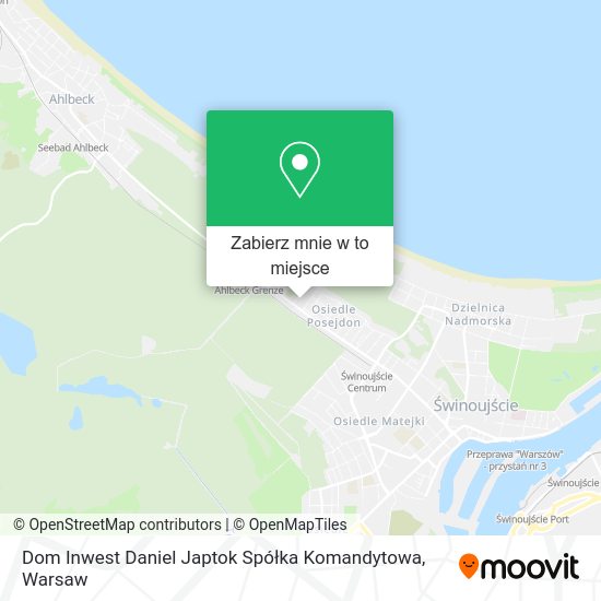 Mapa Dom Inwest Daniel Japtok Spółka Komandytowa