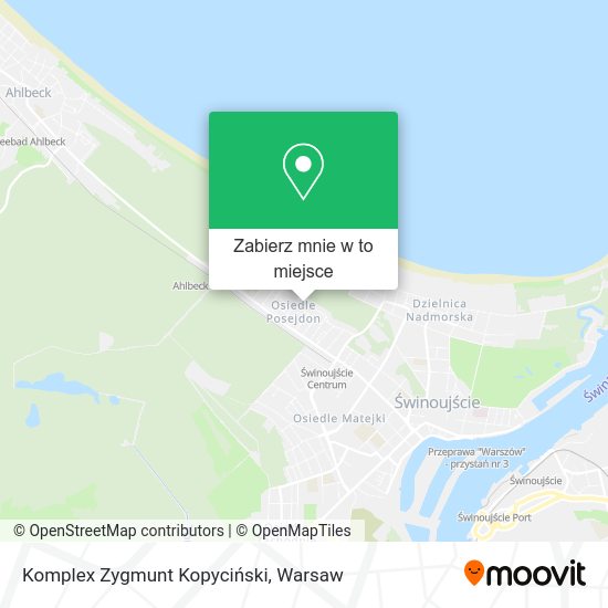 Mapa Komplex Zygmunt Kopyciński