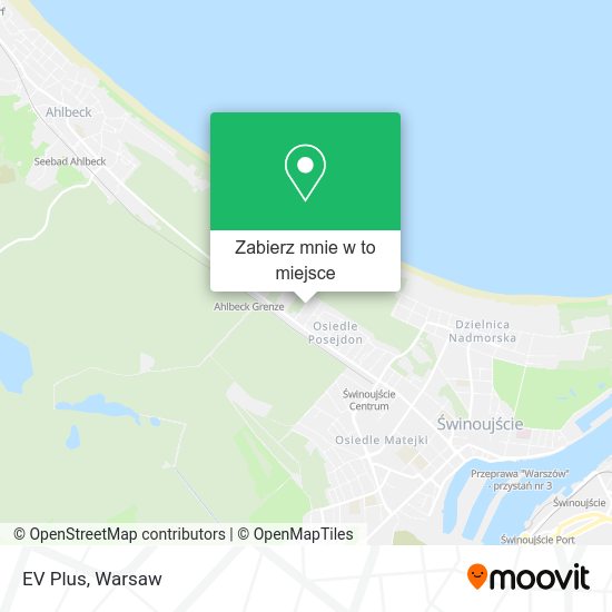 Mapa EV Plus