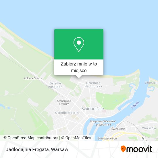 Mapa Jadłodajnia Fregata