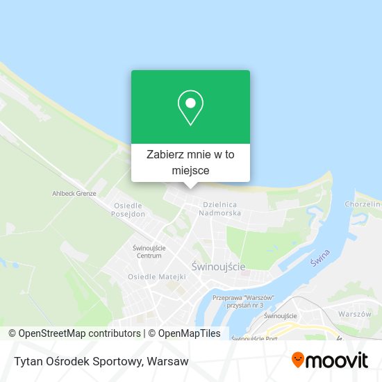 Mapa Tytan Ośrodek Sportowy