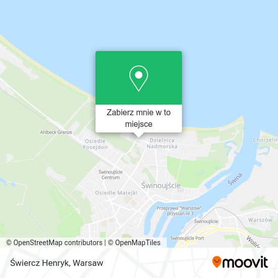 Mapa Świercz Henryk