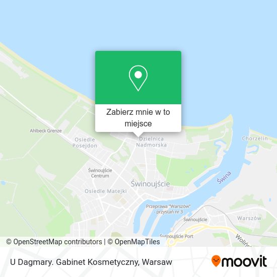 Mapa U Dagmary. Gabinet Kosmetyczny