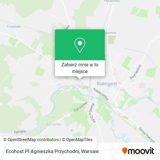 Mapa Ecohost.Pl Agnieszka Przychodni