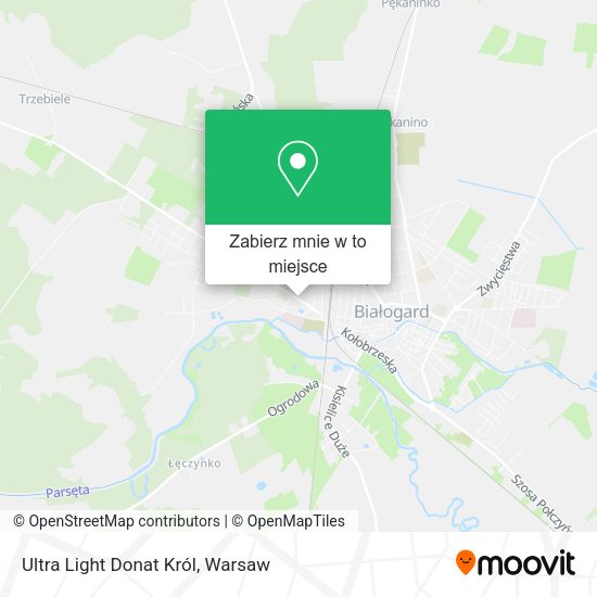 Mapa Ultra Light Donat Król