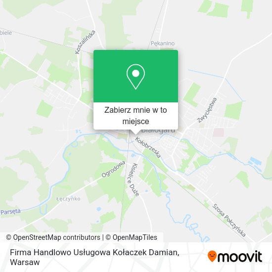 Mapa Firma Handlowo Usługowa Kołaczek Damian