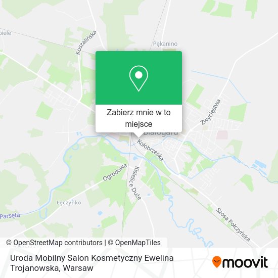 Mapa Uroda Mobilny Salon Kosmetyczny Ewelina Trojanowska