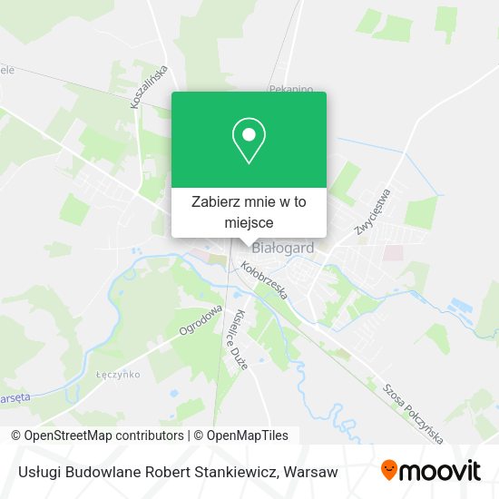 Mapa Usługi Budowlane Robert Stankiewicz