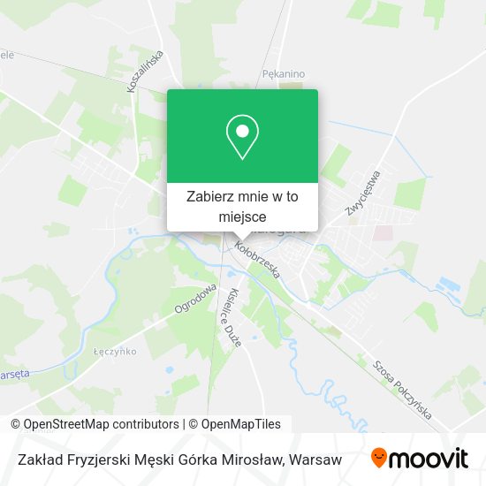 Mapa Zakład Fryzjerski Męski Górka Mirosław