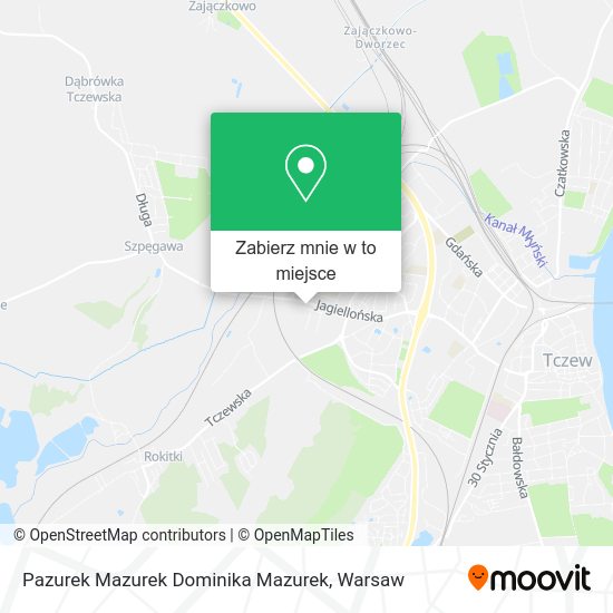 Mapa Pazurek Mazurek Dominika Mazurek