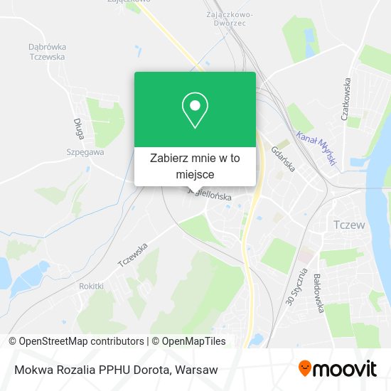 Mapa Mokwa Rozalia PPHU Dorota