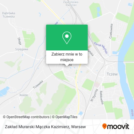 Mapa Zakład Murarski Mączka Kazimierz