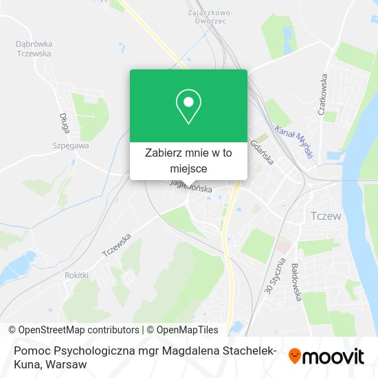 Mapa Pomoc Psychologiczna mgr Magdalena Stachelek-Kuna