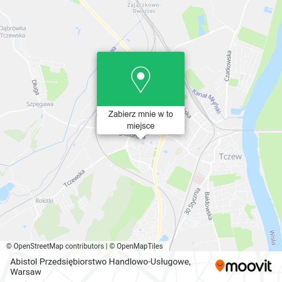 Mapa Abistol Przedsiębiorstwo Handlowo-Usługowe