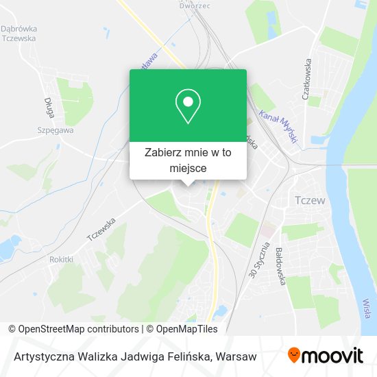 Mapa Artystyczna Walizka Jadwiga Felińska