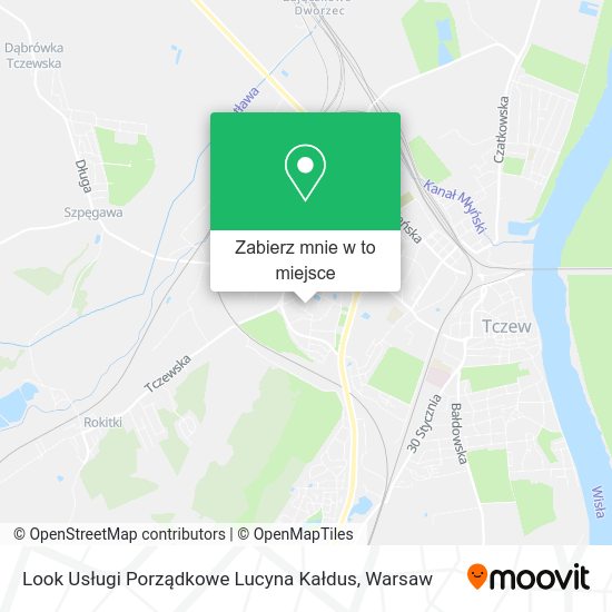 Mapa Look Usługi Porządkowe Lucyna Kałdus