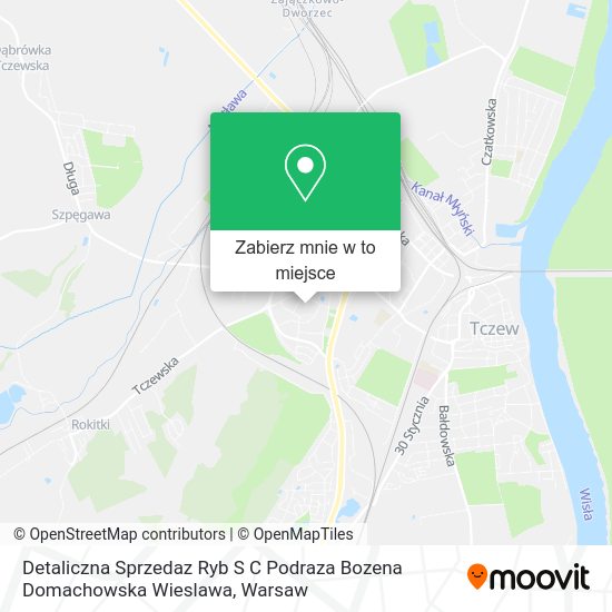 Mapa Detaliczna Sprzedaz Ryb S C Podraza Bozena Domachowska Wieslawa