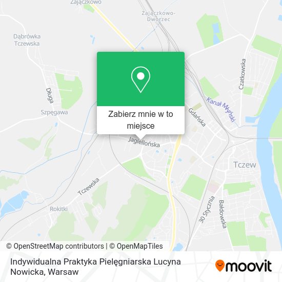 Mapa Indywidualna Praktyka Pielęgniarska Lucyna Nowicka