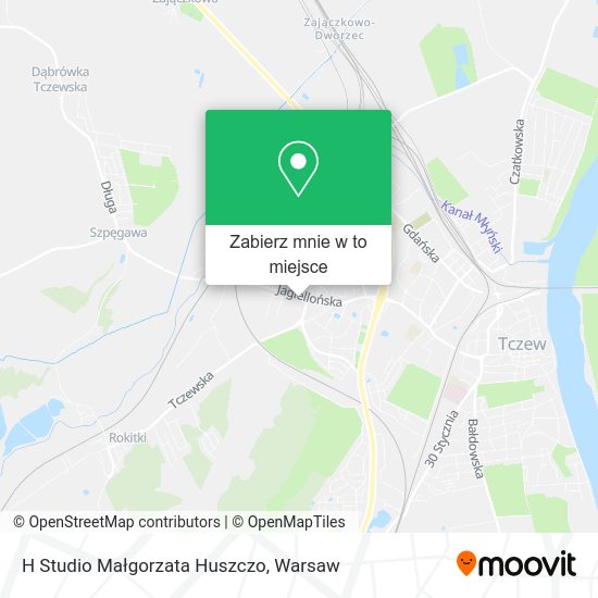 Mapa H Studio Małgorzata Huszczo