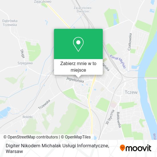 Mapa Digiter Nikodem Michalak Usługi Informatyczne