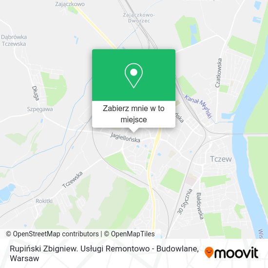 Mapa Rupiński Zbigniew. Usługi Remontowo - Budowlane