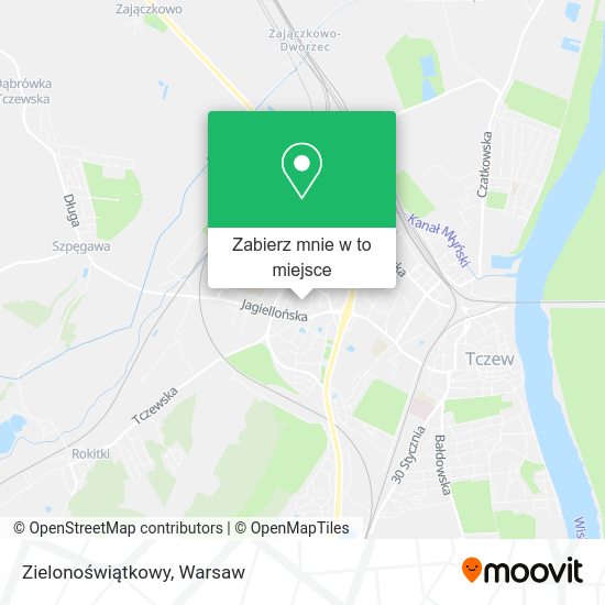 Mapa Zielonoświątkowy