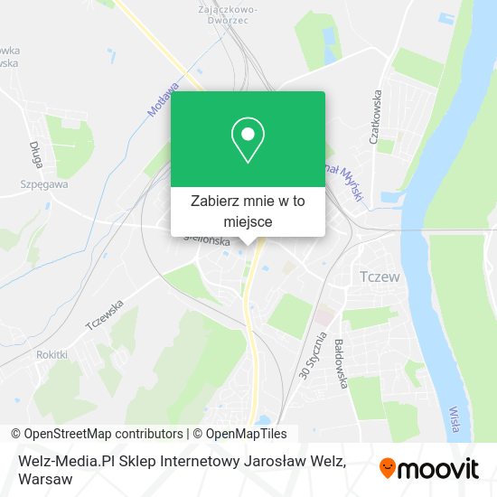 Mapa Welz-Media.Pl Sklep Internetowy Jarosław Welz