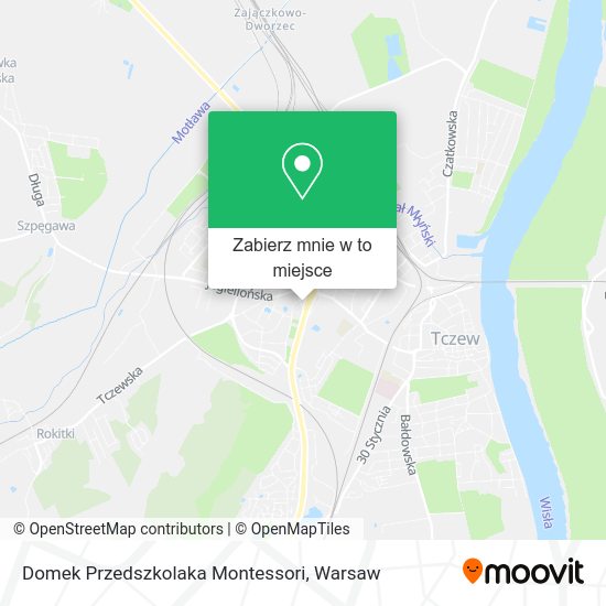 Mapa Domek Przedszkolaka Montessori