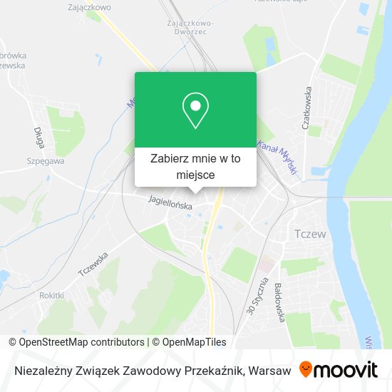 Mapa Niezależny Związek Zawodowy Przekaźnik