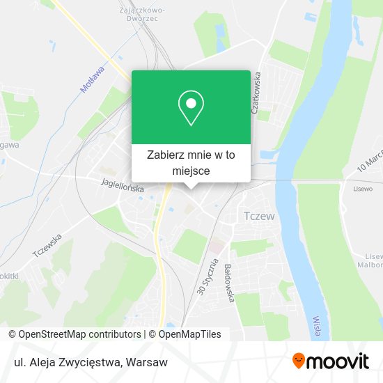 Mapa ul. Aleja Zwycięstwa