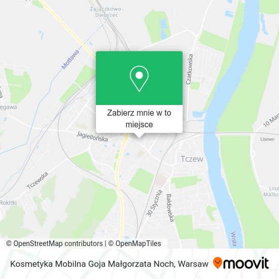 Mapa Kosmetyka Mobilna Goja Małgorzata Noch