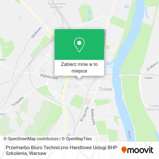 Mapa Przemarbo Biuro Techniczno Handlowe Uslugi BHP Szkolenia