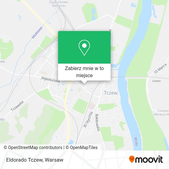 Mapa Eldorado Tczew